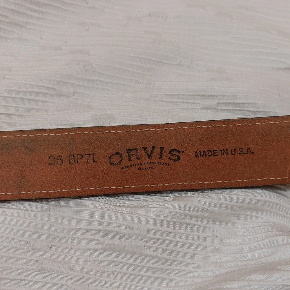 Orvis vintage belt